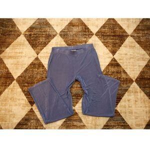 Chico’s Travelers Periwinkle Stretch Knit Pull On Pants